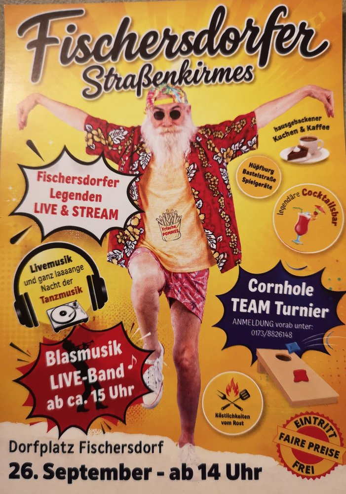Flyer Straßenkirmes 2026